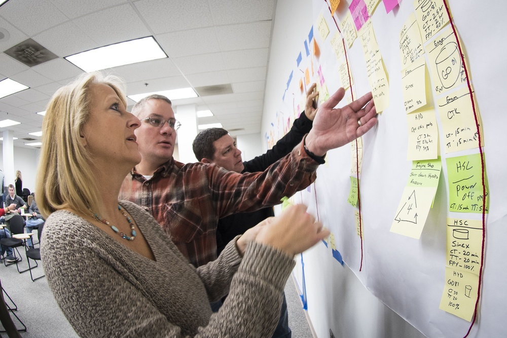 Maintainers collaborate to improve home station aircraft inspections