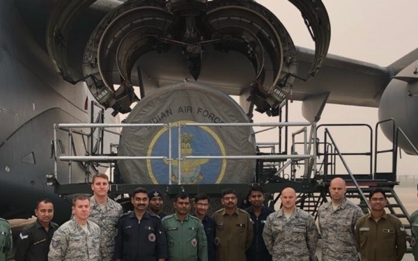 Aircraft engine specialists train Indian Air Force counterparts