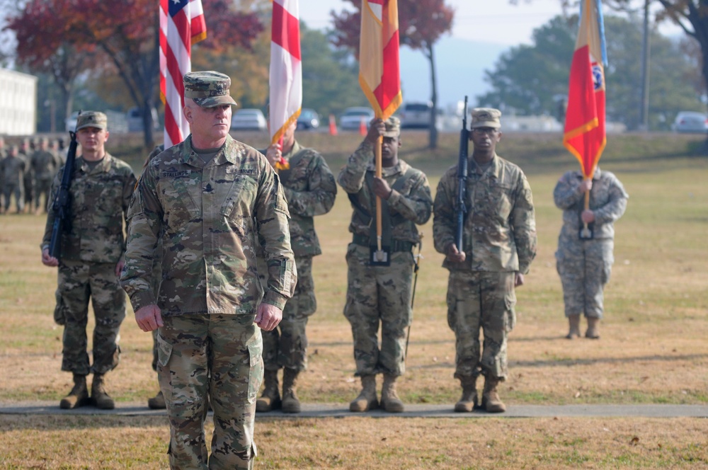 167th Theater Sustainment Command receives new commander, enlisted leader