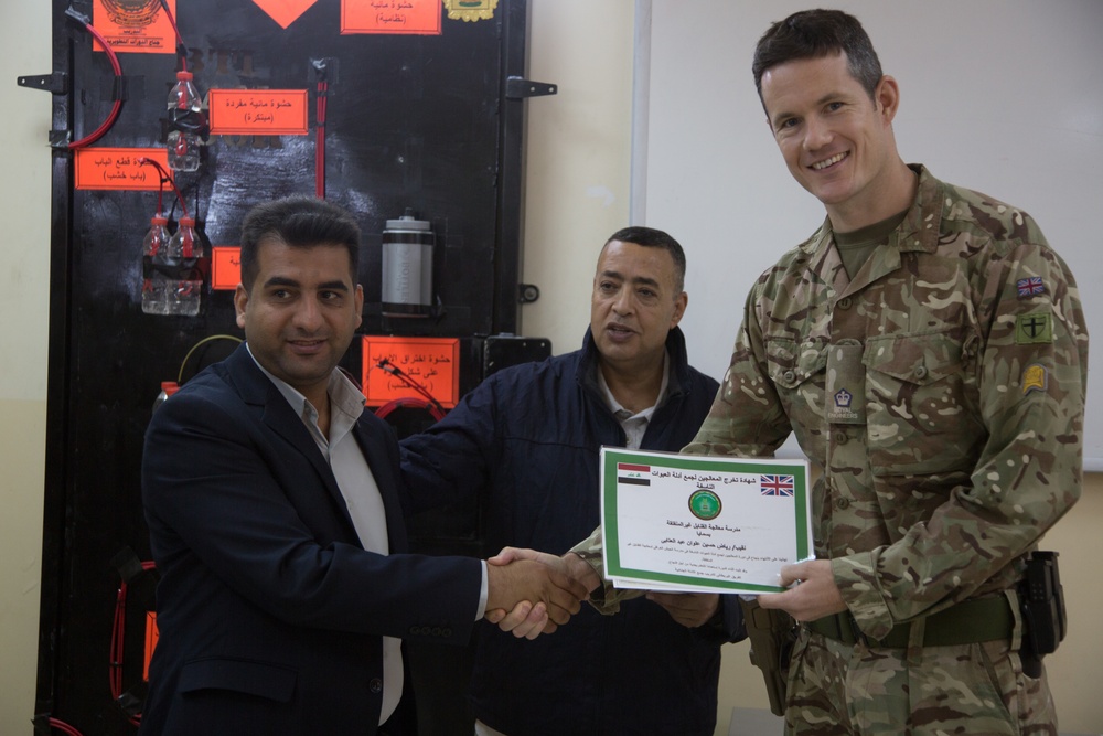 Counter - IED exploitation class graduation