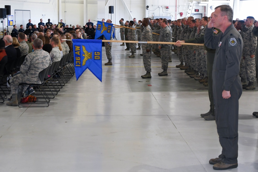 136AW Change of Command 1