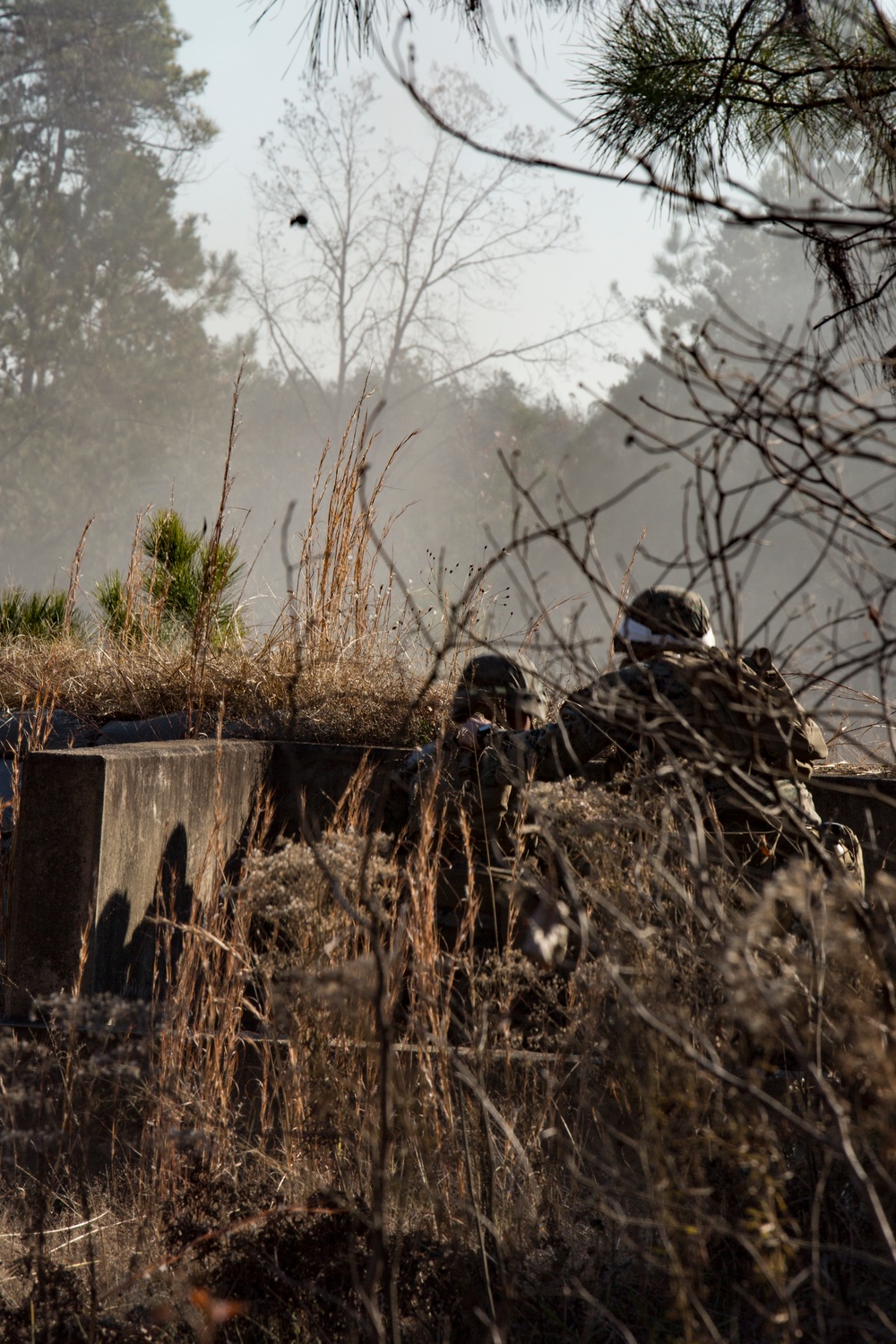 2nd Battalion, 8th Marines Grenade Confidence Course at DFT