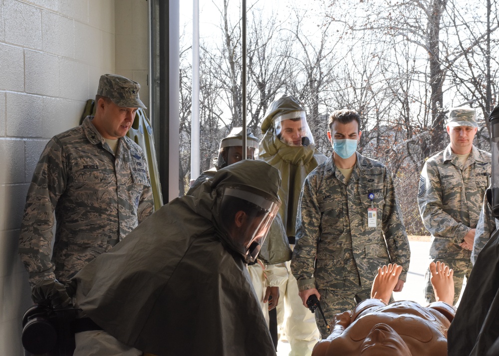 Team Whiteman conducts annual mass casualty exercise