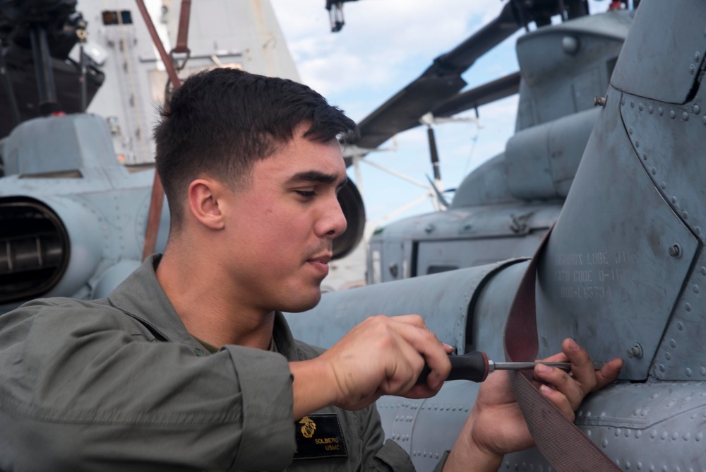 USS New York (LPD 21) conducts COMPTUEX