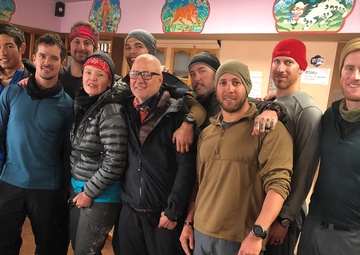 320th STS supports a rescue in Nepal