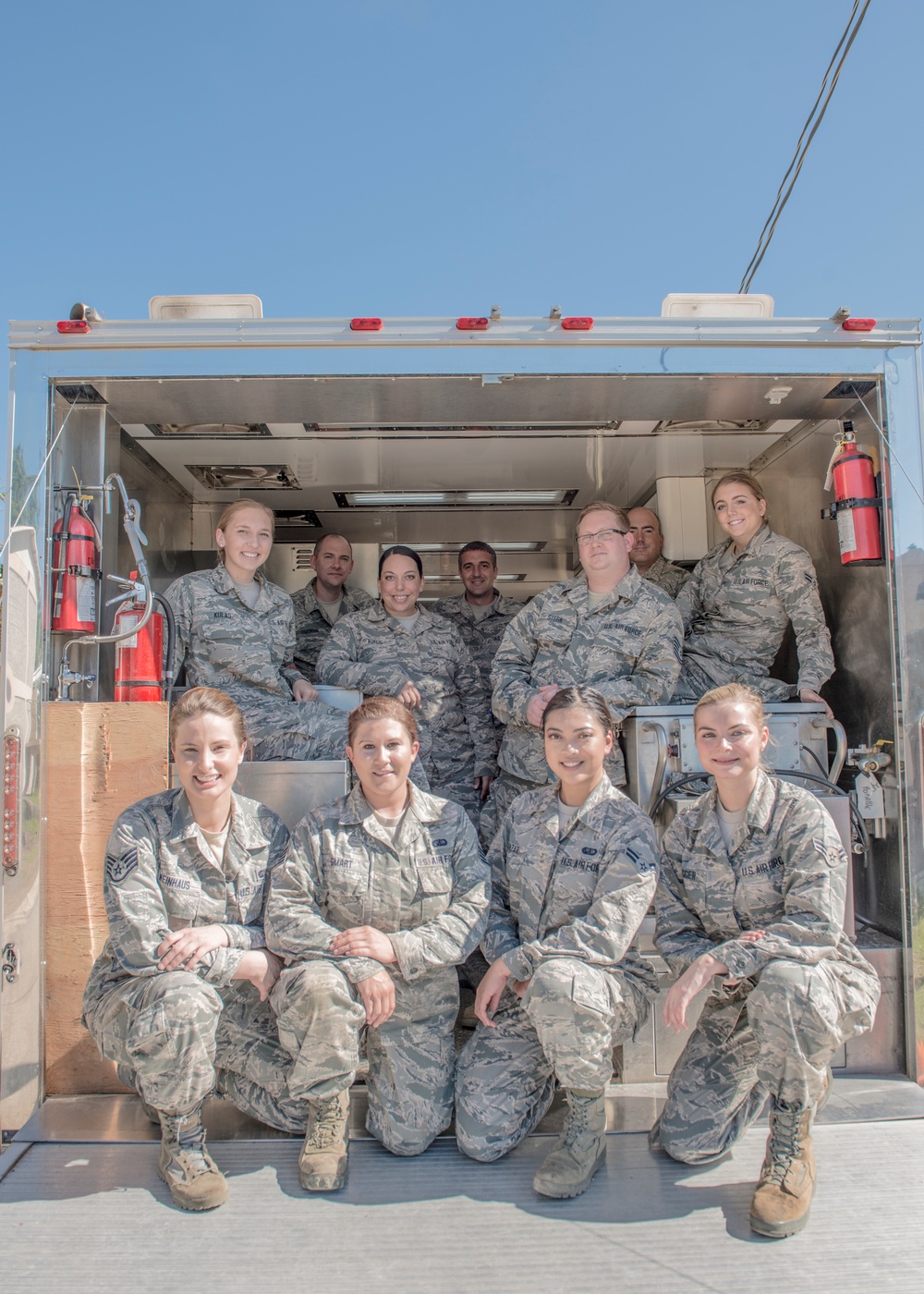 Members of the 148FW and 133AW deployed to Puerto Rico in support of hurricane relief efforts