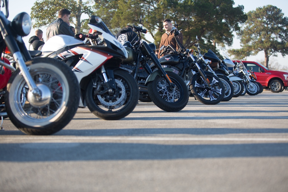 Toys For Tots motorcycle ride