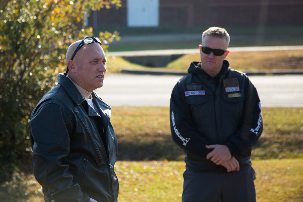 Toys For Tots motorcycle ride