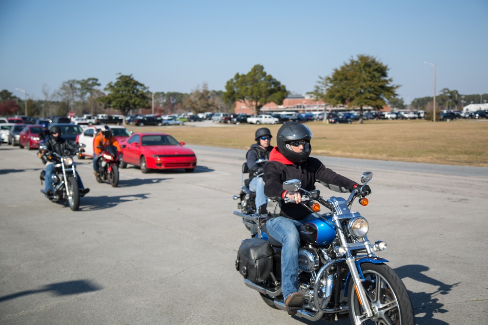 Toys For Tots motorcycle ride