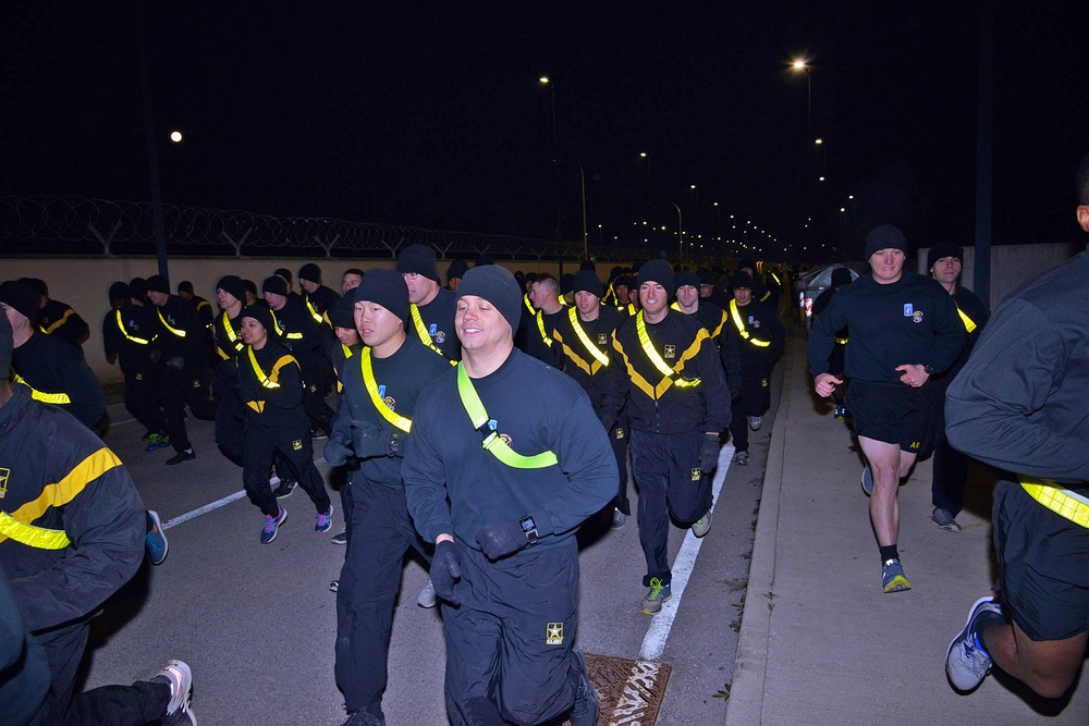 PX/XO Academy training and PT on the obstacle course of Caserma Del Din Vicenza December 04 2017