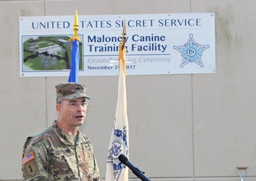 Maloney Canine Training Facility Groundbreaking Ceremony