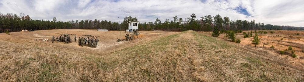 2nd Battalion, 8th Marines Assaultmen conduct a live demolitions range