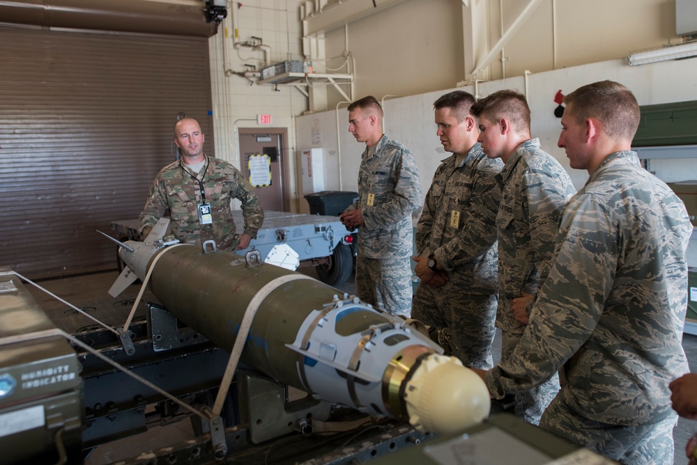 AF Academy cadets visit Cannon AFB