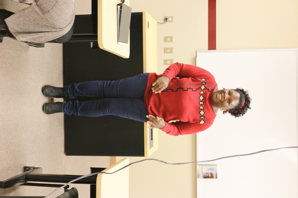 Shashana Johnson visits Park University