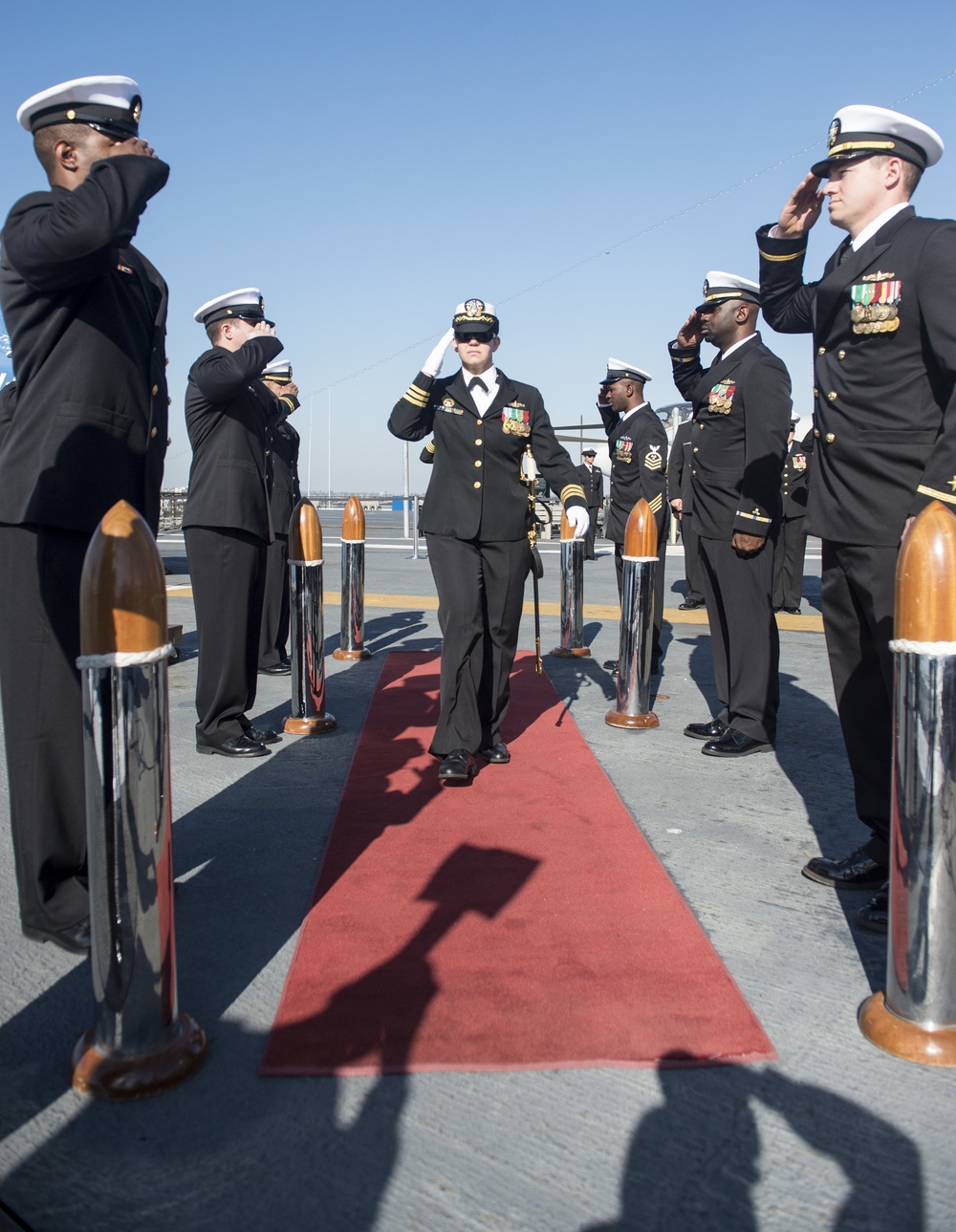 USS Paul Hamilton (DDG 60) Change of Command Ceremony