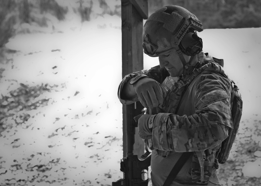 1st SFG (A) Menton shooting competition