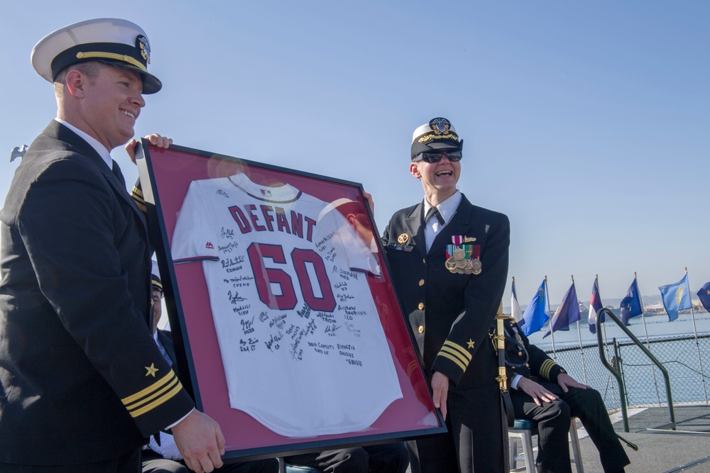 USS Paul Hamilton (DDG 60) Change of Command Ceremony