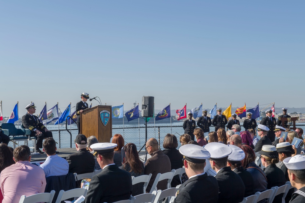 USS Paul Hamilton (DDG 60) Change of Command Ceremony