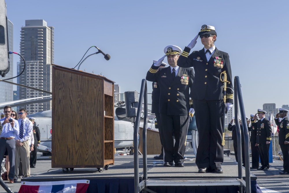 USS Paul Hamilton (DDG 60) Change of Command Ceremony