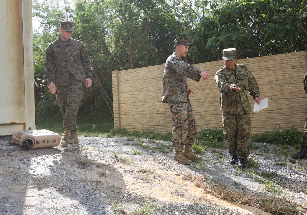 U.S. Marines conduct joint-study with Japan Ground-Self Defense Force