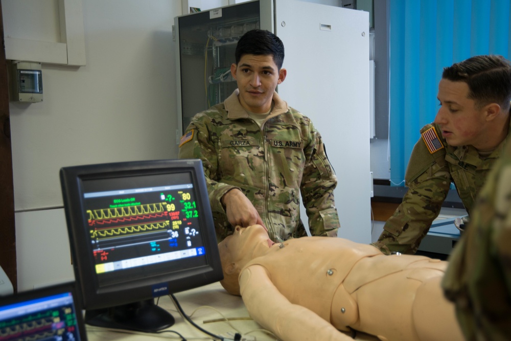 Medical simulation training