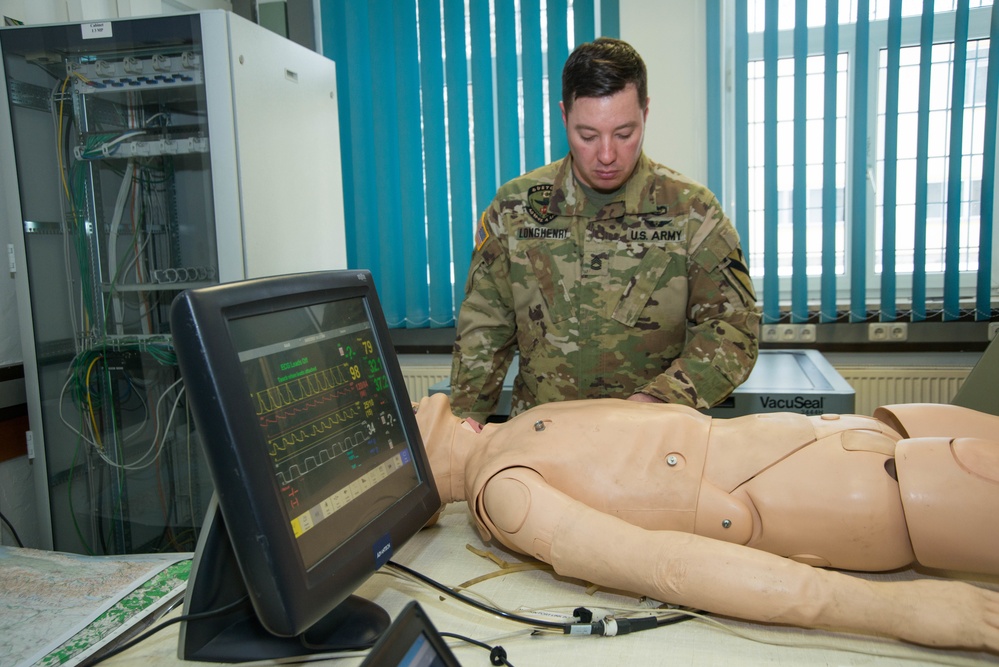 Medical simulation training