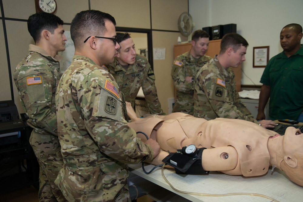 Medical simulation training