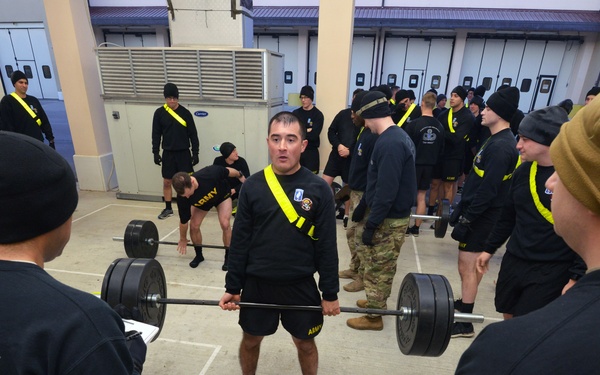 PL/XO Academy training and PT at Caserma Del Din Vicenza December 05, 2017