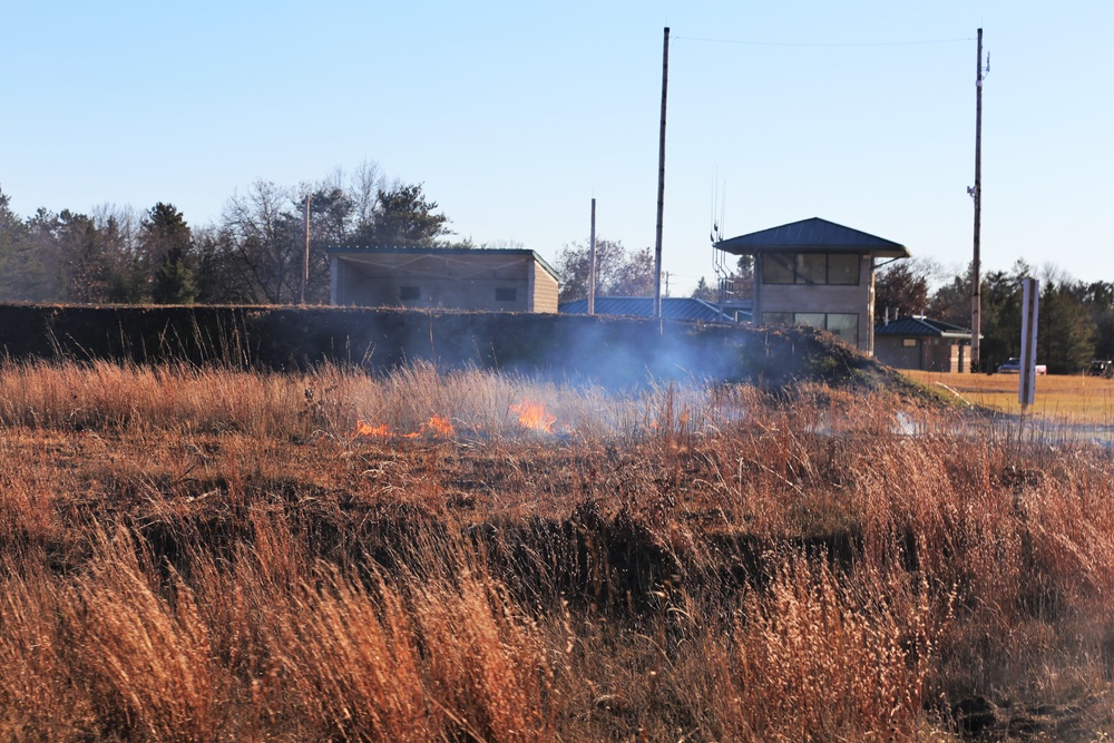 Late-Fall 2017 Prescribed Burn at Fort McCoy