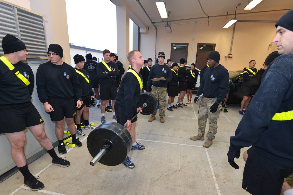 PL/XO Academy training and PT at Caserma Del Din Vicenza December 05, 2017
