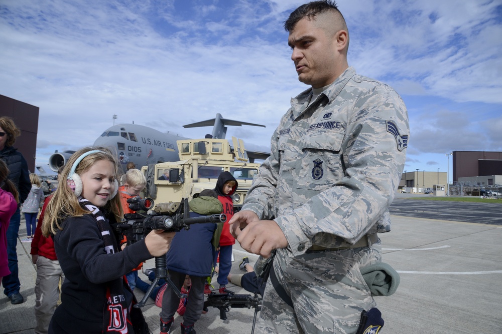 105 AW hosts final tour of season