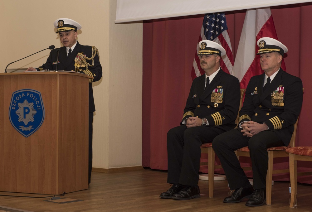 NSF Redzikowo Change of Command Ceremony