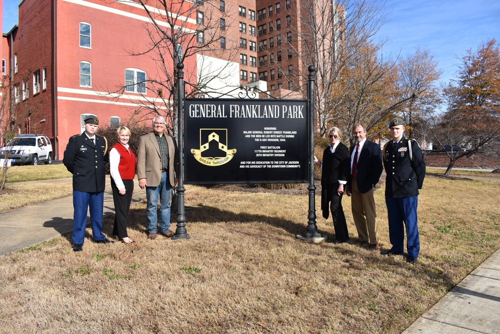 Park dedicated to former TN National Guard Major General