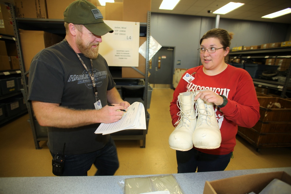 Fort McCoy's Central Issue Facility supports cold-weather training with equipment-issue capability