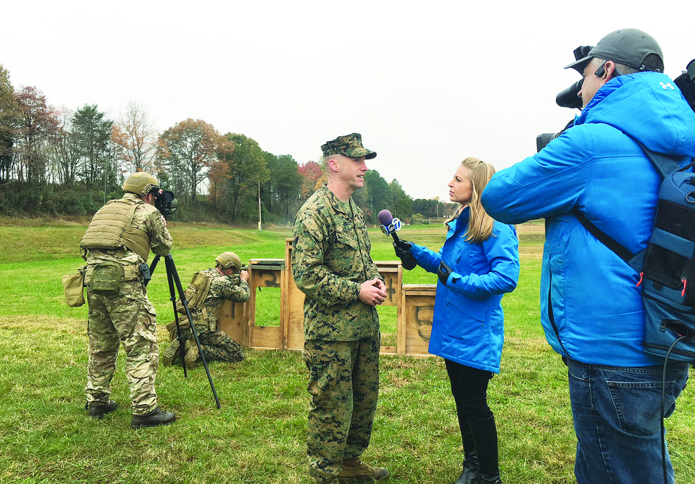Local news media showcases Quantico