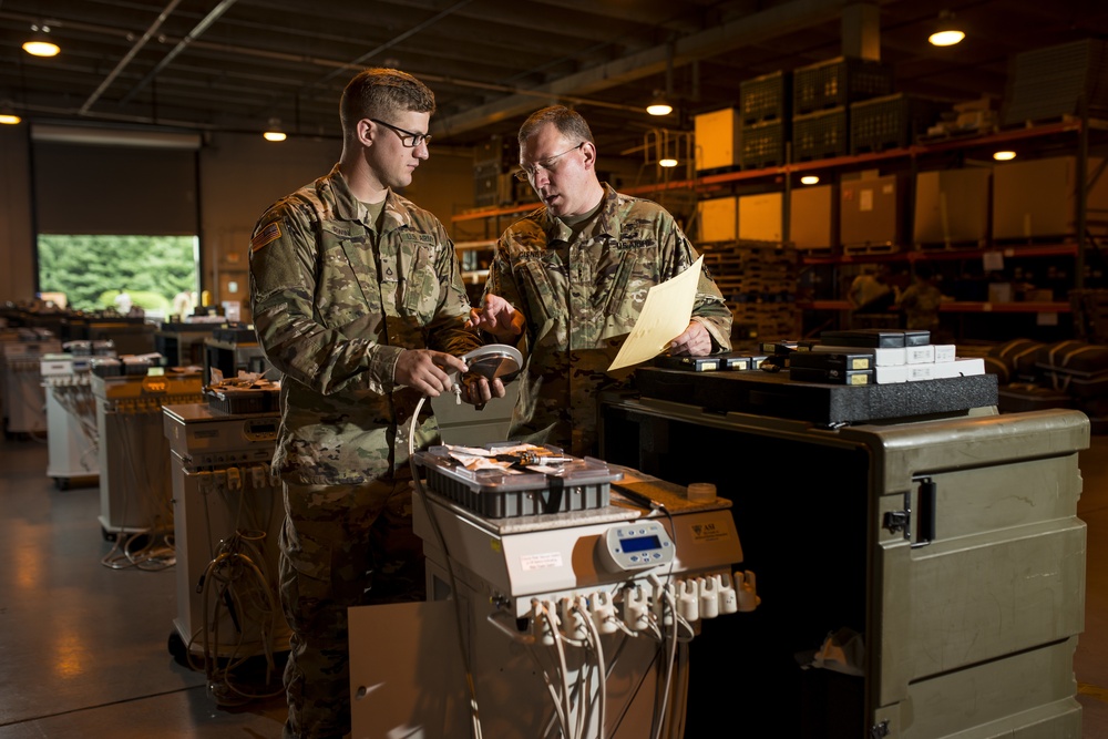 U.S. Army Reserve military occupational specialty photo shoot