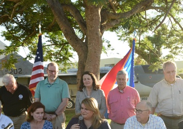 Congressional Meeting at Muñiz ANG Base