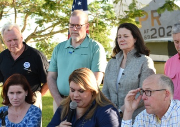 Congressional Meeting at Muñiz Air National Guard Base