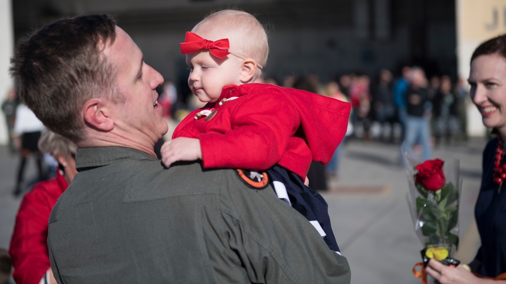 VFA-147 returns from deployment