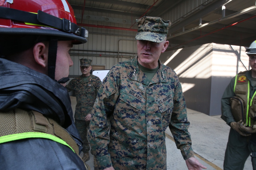 MARFORCOM Commander visits CBIRF