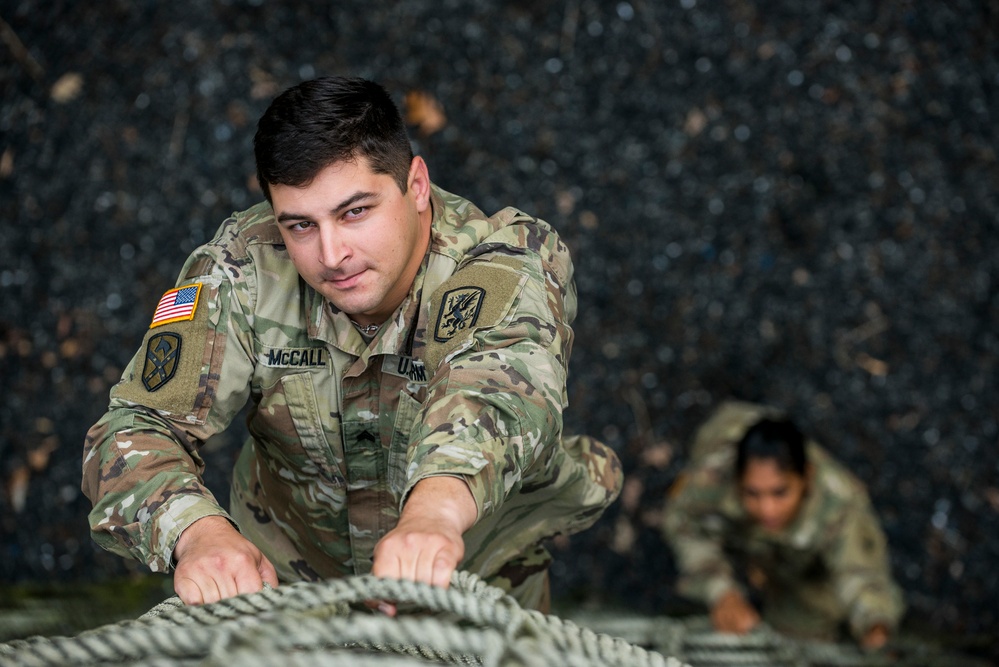 U.S. Army Reserve military occupational specialty photo shoot