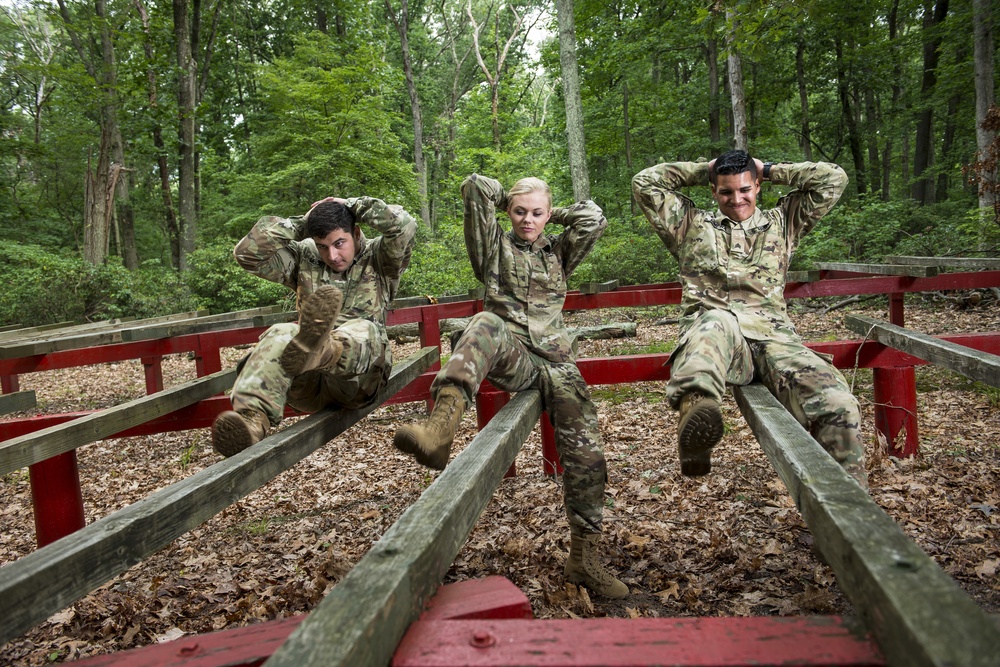 U.S. Army Reserve military occupational specialty photo shoot