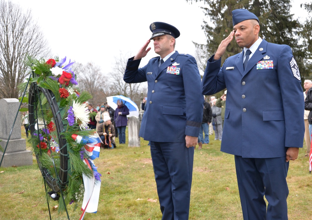 NY Air Guard Salutes President Martin Van Buren