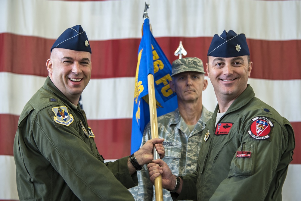 76th FS welcomes new commander