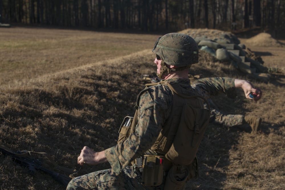 Frag Out! America’s Battalion begins deployment exercise with grenade range