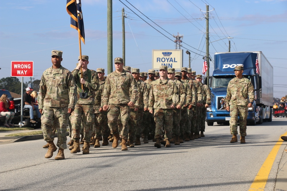 Can Do Soldiers march in Vidalia
