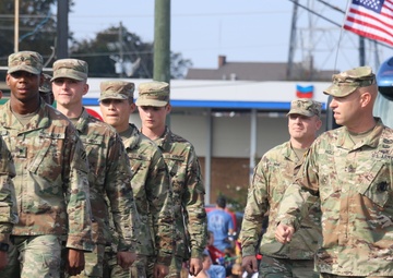 Can Do Soldiers march in Vidalia