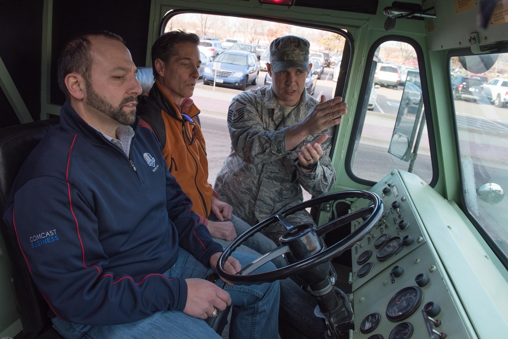 Strengthening a community: honorary commanders visit the 934th AW
