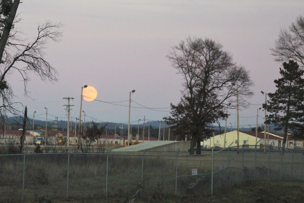 December 2017 Super Moon over Fort McCoy