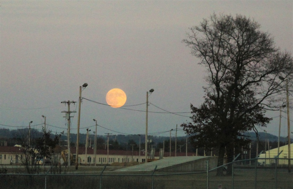 December 2017 Super Moon over Fort McCoy